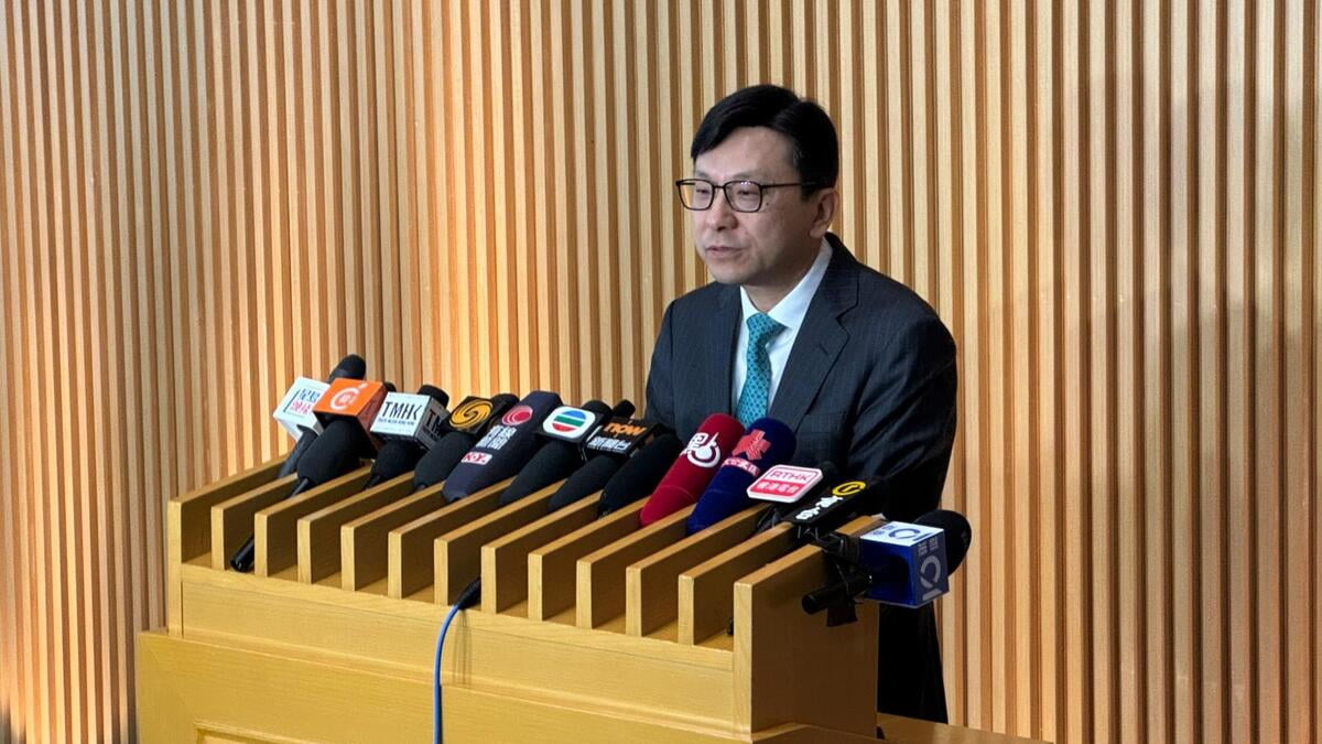 圖：宏福苑5級火｜孫玉菡指全力配合獨立委員會工作、問責到底  孫玉菡指會全力配合獨立委員會工作、問責到底     黃子希攝