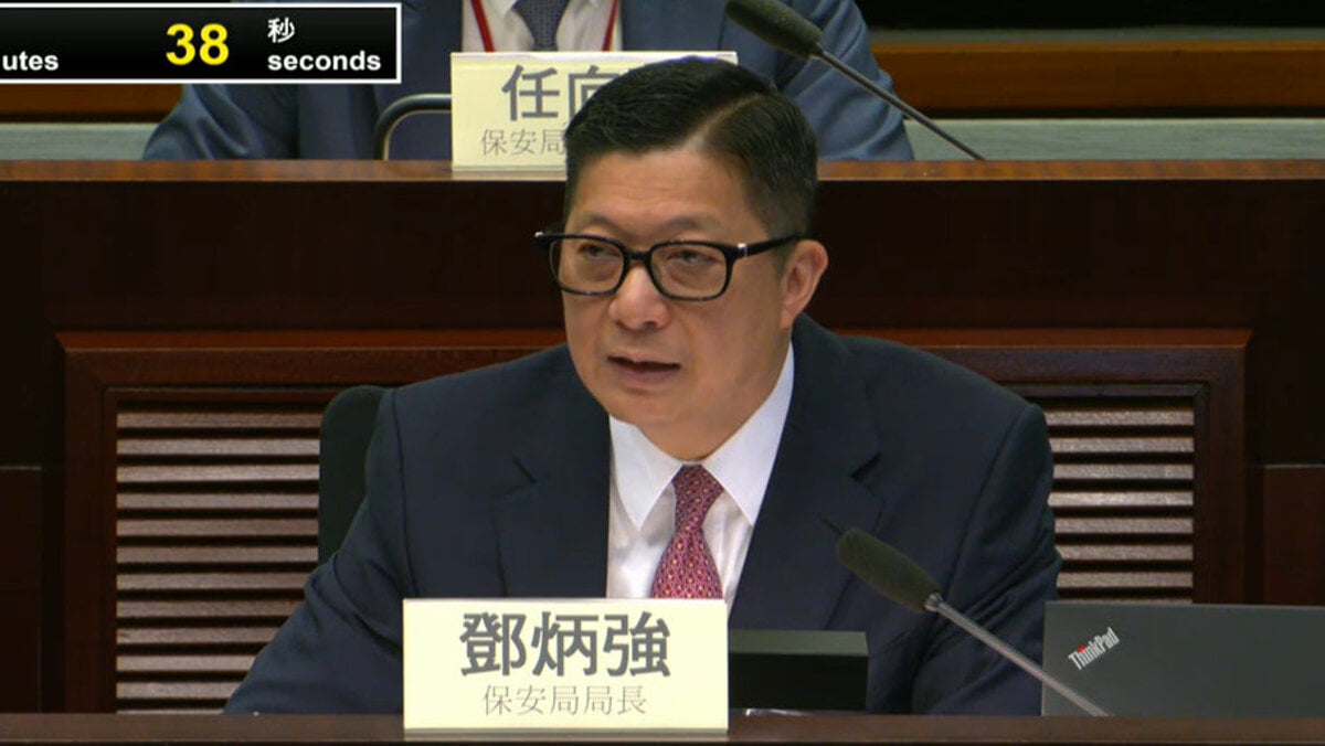 圖：鄧炳強：社會仍存在「軟對抗」　不能掉以輕心