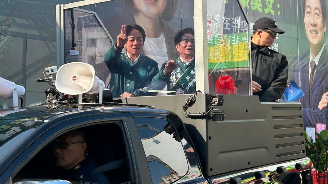 台灣大選|各候選人最後衝刺拉票
